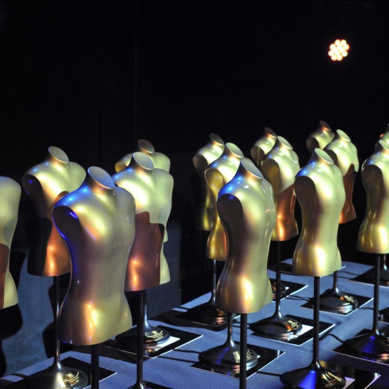 Drapers Awards 2016 trophies