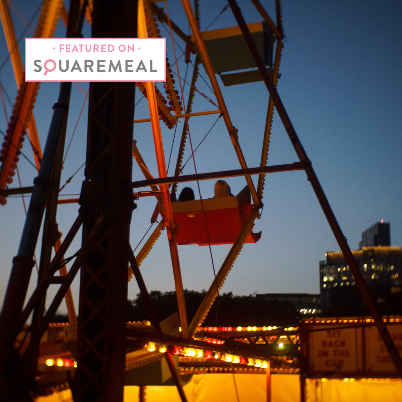 carousel at night