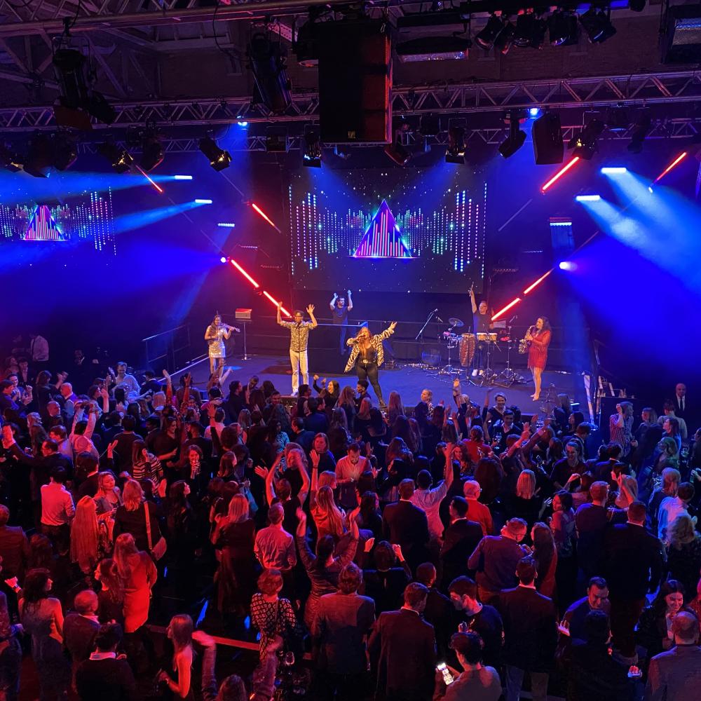 Old Billingsgate Band and full Dancefloor