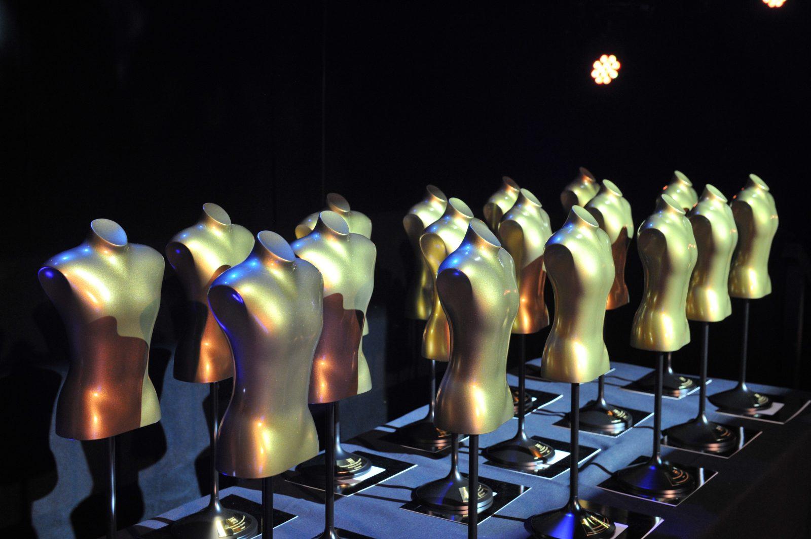 Drapers Awards 2016 trophies