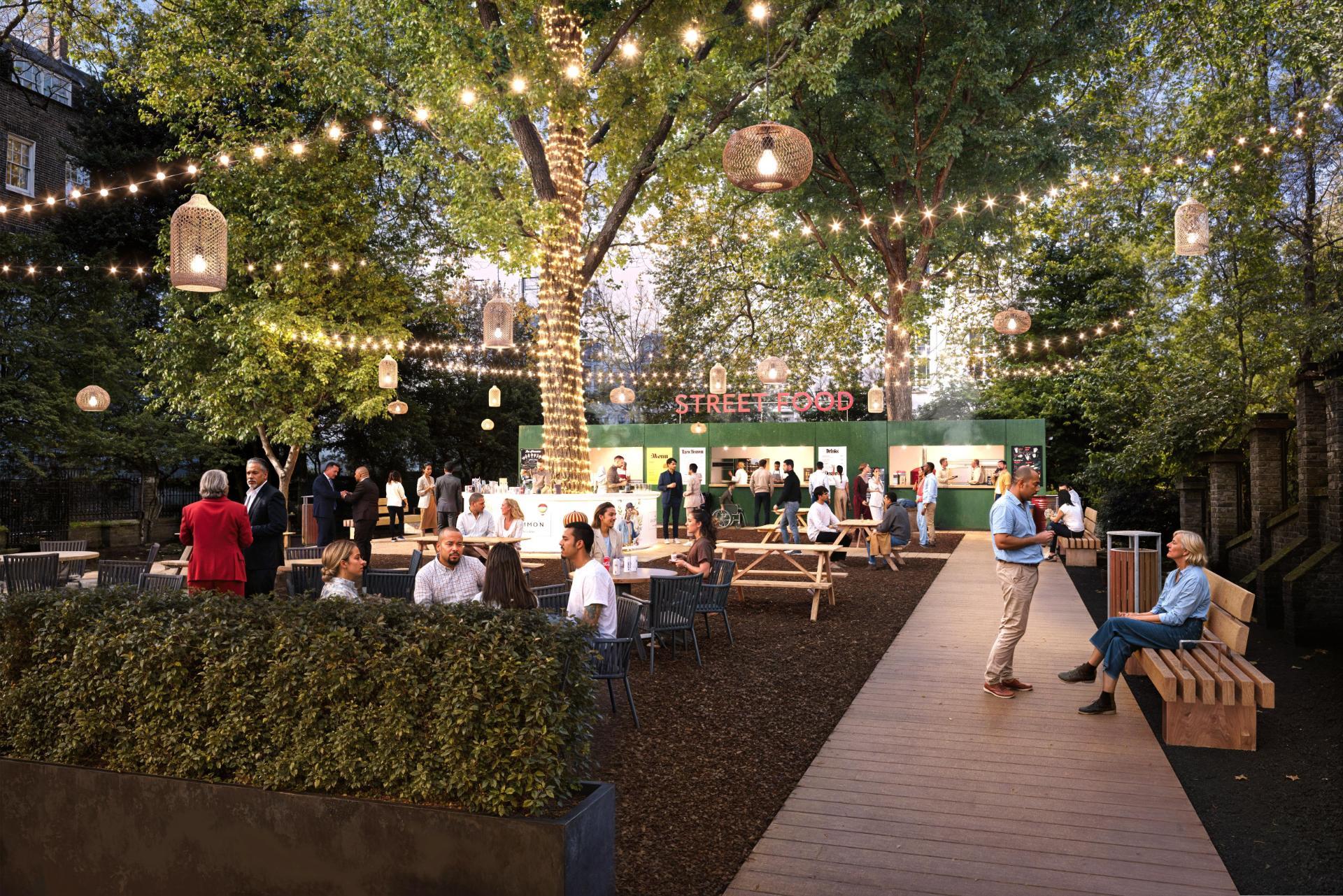 The Sunken Garden - Garden View Street Food